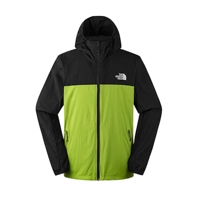 TNF Sun Chase Windbreaker Jacket Deep Sea Blue Colorblock NF0A87VY-RO3