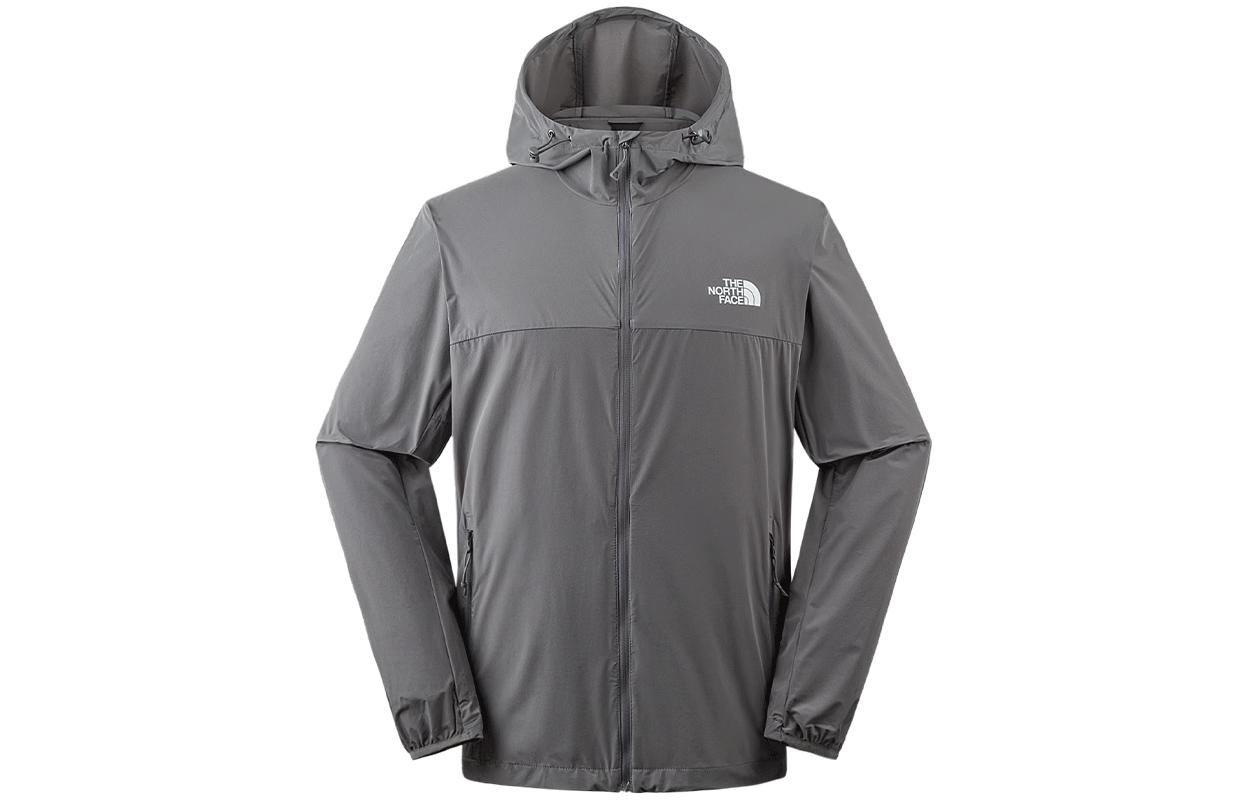 The North Face Sun Smooth  Grey Outdoor Hoodie Zip Jacket. NF0A87VW-0UZ