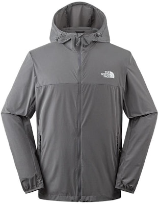北面太阳平滑灰色户外连帽拉链夹克. NF0A87VW-0UZ Buy 北面太阳平滑灰色户外连帽拉链夹克. NF0A87VW-0UZ