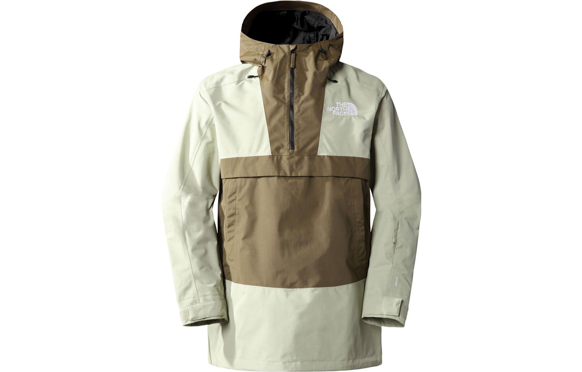 TNF Tea Green Logo Half-Zip Waterproof Windbreaker Jacket NF0A4QXE-51L 圖 2