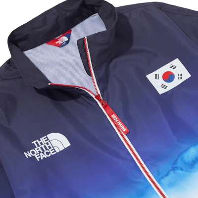 北面韩国队Reston复古渐变防水夹克白色 OJ3BQ05A Purchase 北面韩国队Reston复古渐变防水夹克白色 OJ3BQ05A