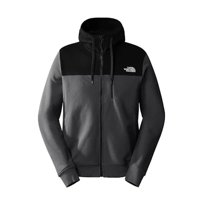 TNF Tech New Peak Colorblock Logo Hooded Jacket - Gray NF0A3VEI-MN8