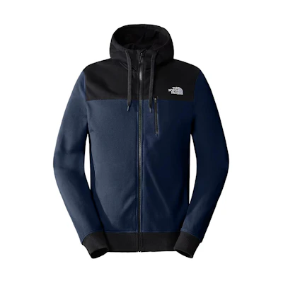 TNF Tech New Peak Colorblock Logo Hoodie Jacket Navy Blue NF0A3VEI-92A