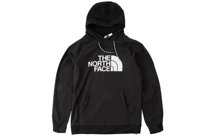 TNF Tekno Logo Water-Resistant Fleece Hoodie Black - Winter Edition T93M4E-JK3