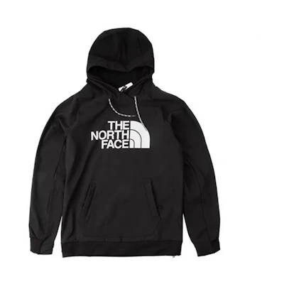 TNF Tekno Logo Water-Resistant Fleece Hoodie Black - Winter Edition T93M4E-JK3