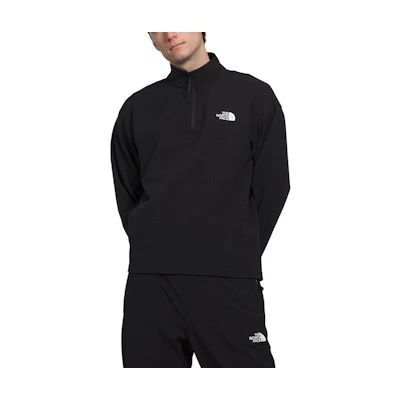 TNF Tekware™ Grid ¼ Zip Pullover Jacket Black NF0A832U-4H0