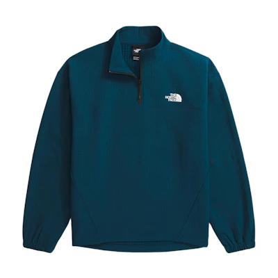 TNF Tekware™ Grid Green Stand Collar Relaxed Fit Jacket for Men NF0A832U-1NO