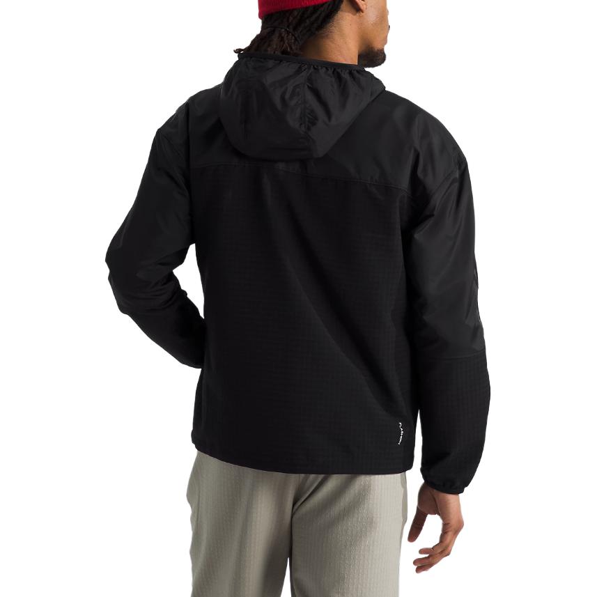 Purchase 北面Tekware格纹混合黑色全拉链连帽夹克 NF0A88XV-JK3