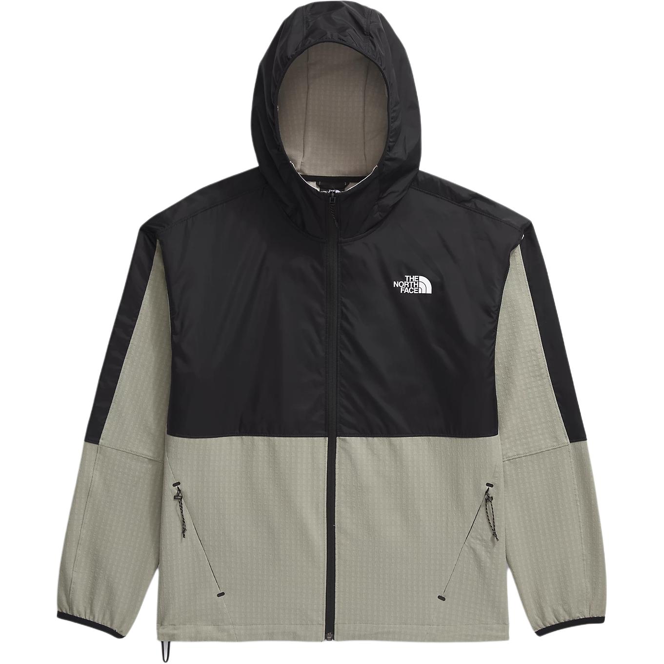 TNF Tekware Grid Hybrid Zip Hoodie Jacket Men’s Clay Gray NF0A88XV-5IF