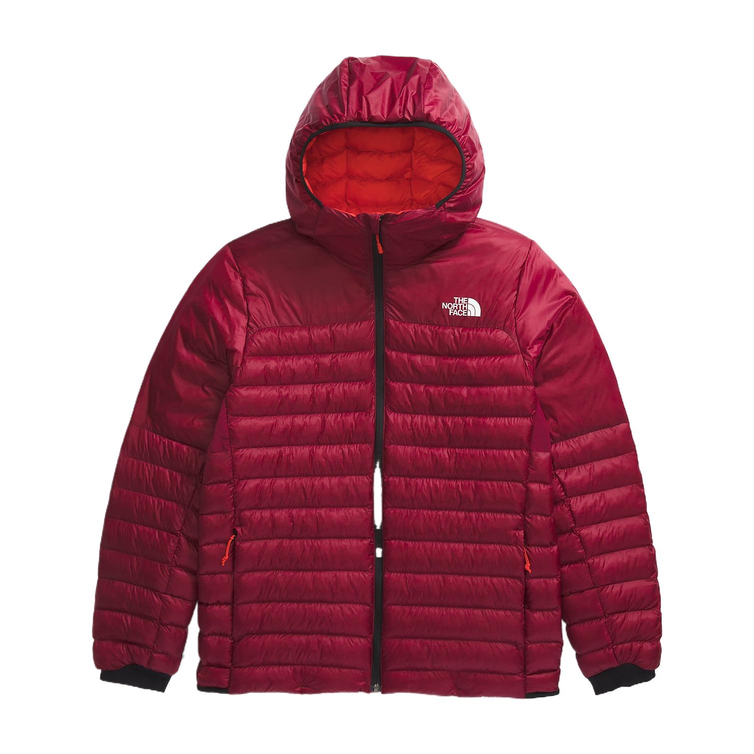 TNF Terra Peak Beetroot Red Hooded Zipper Jacket NF0A88TV-1IX