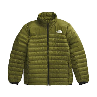 TNF Terra Peak Green Logo Zip-Up Jacket NF0A88U2-PIB