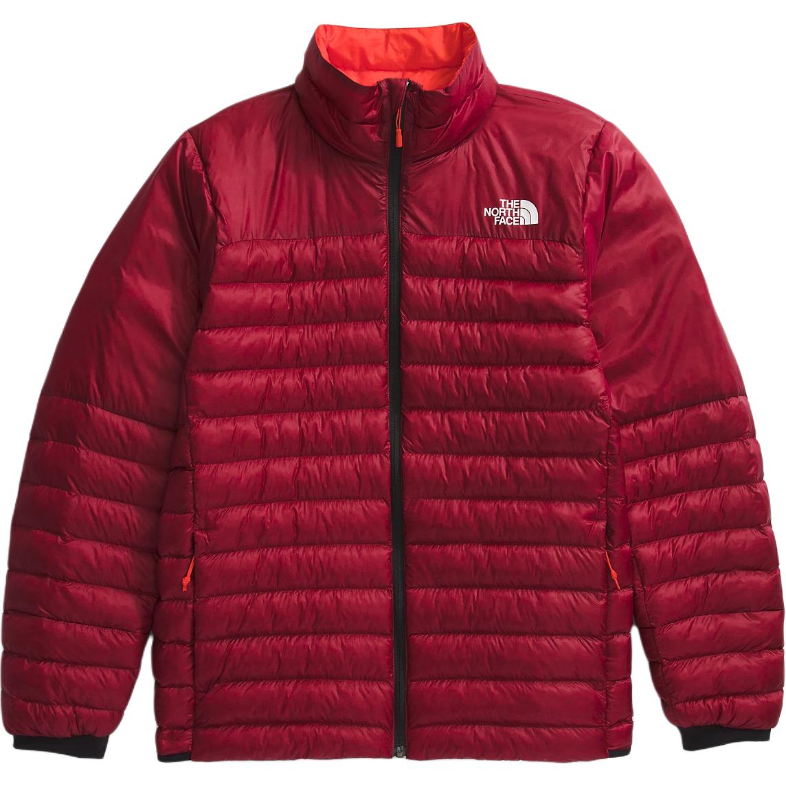 TNF Terra Peak Red Outdoor Puffer Jacket with Logo Print NF0A88U2-1IX