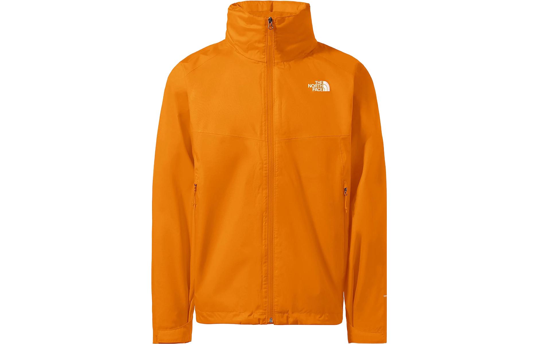 The North Face Tetsu Orange Windproof Waterproof Breathable Hooded Jacket NF0A55EL-78M