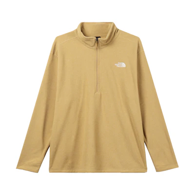 TNF Textured Cap Rock Vintage Half-Zip Pullover Sweatshirt Khaki Men NF0A3YR1-2FJ