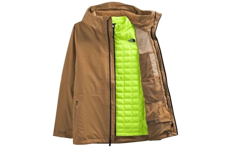 The North Face ThermoBall™ Eco Snow Triclimate® Khaki Jacket NF0A4P7M-WK3