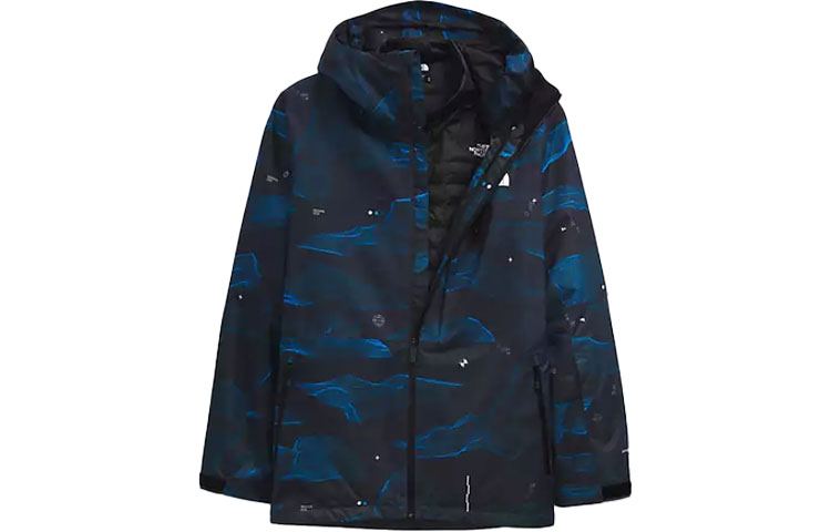 TNF ThermoBall™ Eco Triclimate® Jacket Navy Winter Waterproof NF0A4P7M-2F1