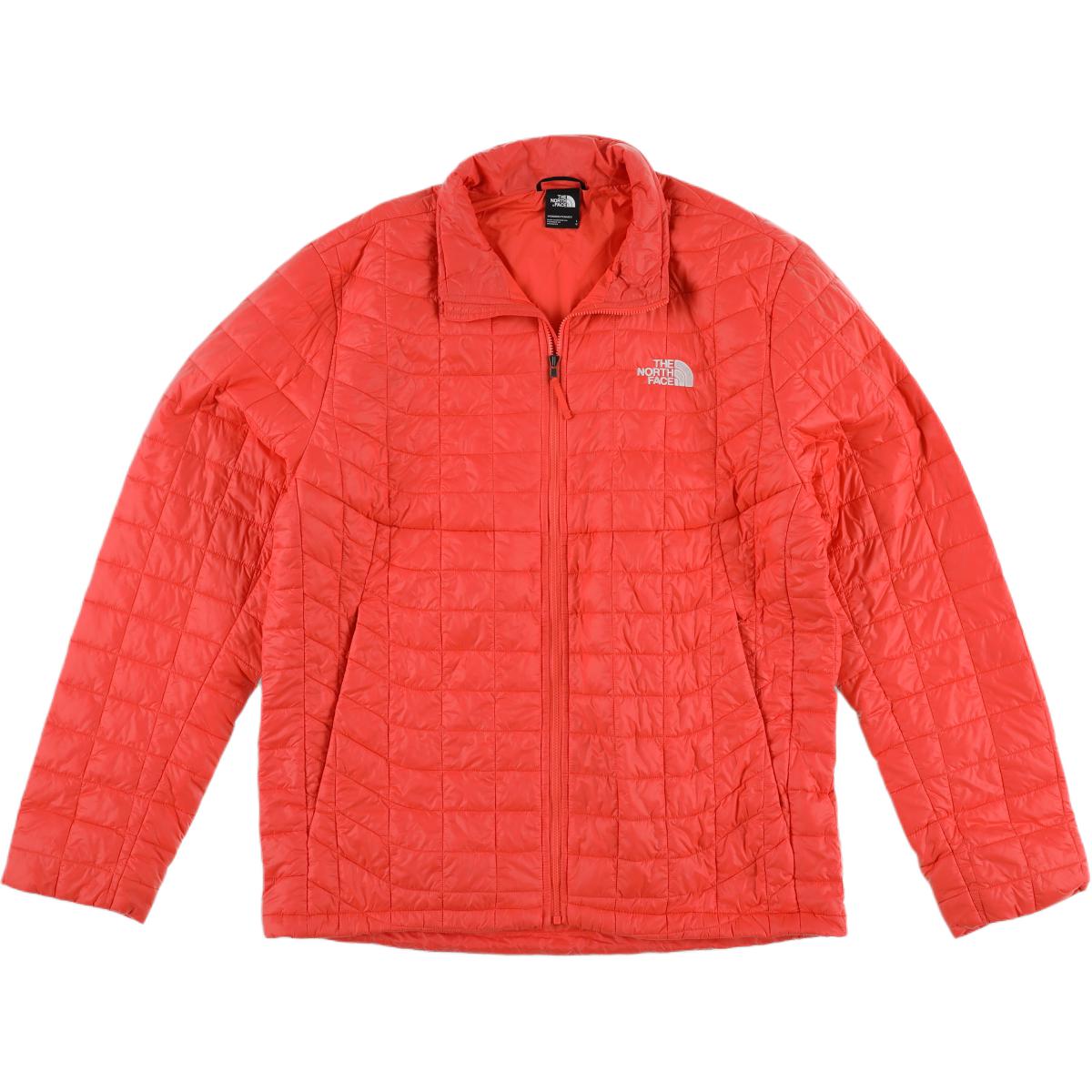 TNF Thermoball Eco Jacket Orange - Insulated Zip-Up Coat NF0A4QSP-CA1