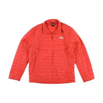 TNF Thermoball Eco Jacket Orange - Insulated Zip-Up Coat NF0A4QSP-CA1