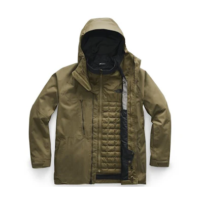 TNF Thermoball Eco Snow Triclimate Jacket Green NF0A3LZ137U