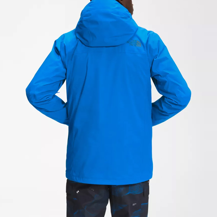 Shop The North Face ThermoBall Eco Triclimate Jaket Musim Dingin Tahan Air Biru Pria NF0A4P7M-16Y