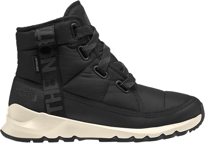 (Women) The North Face Thermoball Lace Up Luxe 'Black Asphalt Grey' NF0A817W-KT0 - NF0A817W-KT0