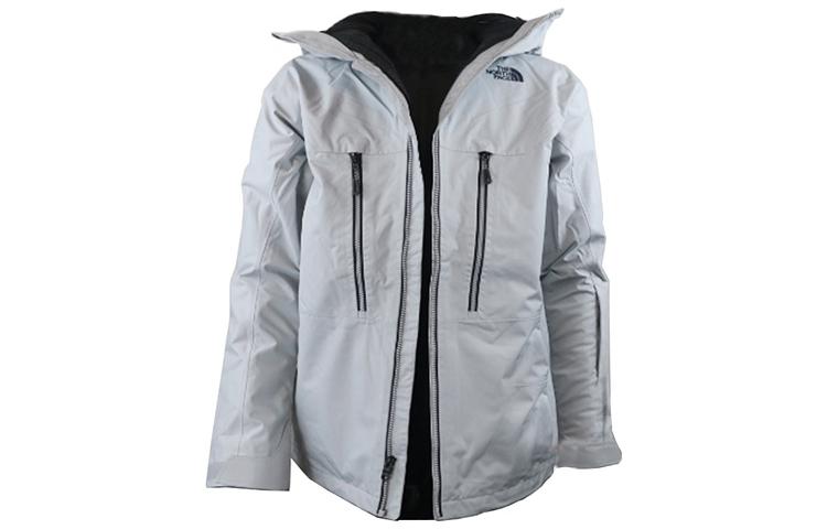 TNF ThermoBall Snow Triclimate Jacket Gray Retro Style NF0A3323A1Z
