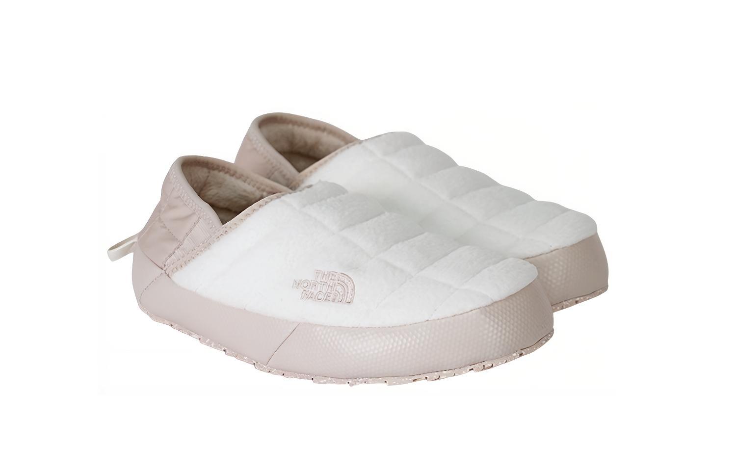 Shop The North Face Thermoball Traction Denali V Mules 'Gardenia White Grey' NF0A7W4L-32F