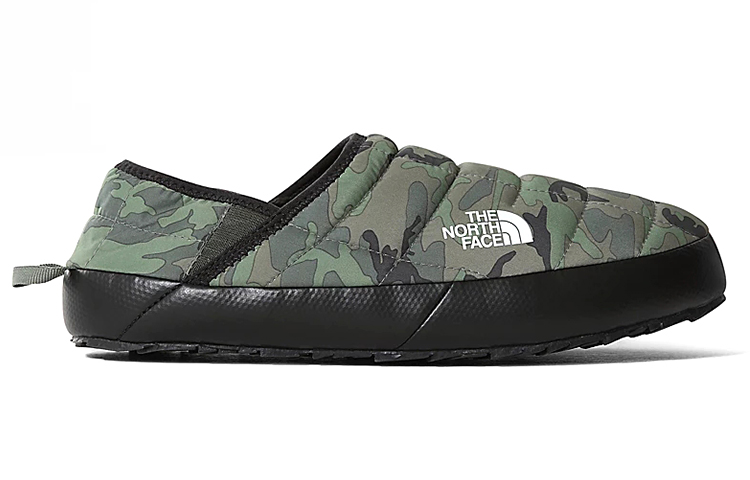 Lookbook The North Face Thermoball Traction Mule 5 'Thyme Brushwood Camo Print' NF0A3UZN33U