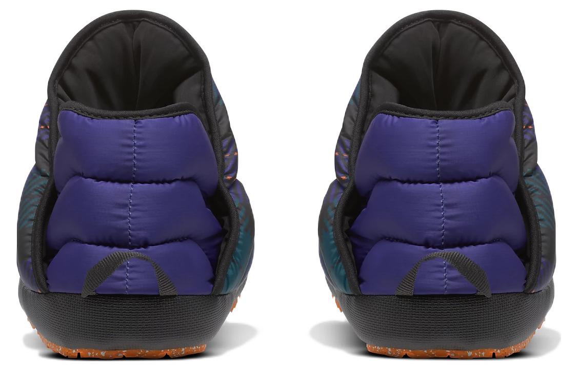 Shop The North Face ThermoBall Traction Mule 'Black Green Purple' NF0A3MKH-9Y5