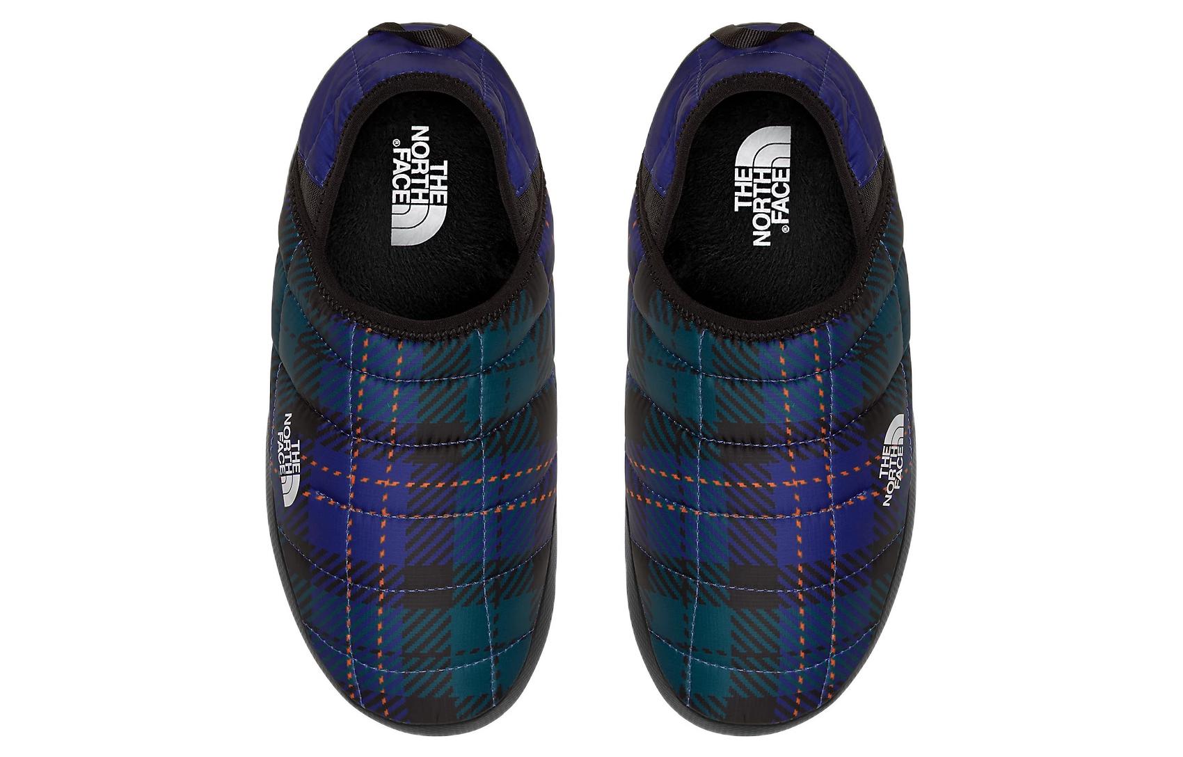 Order 北面Thermoball Tractio拖鞋V‘青松绿格纹天青蓝’ NF0A3UZN-9Y5