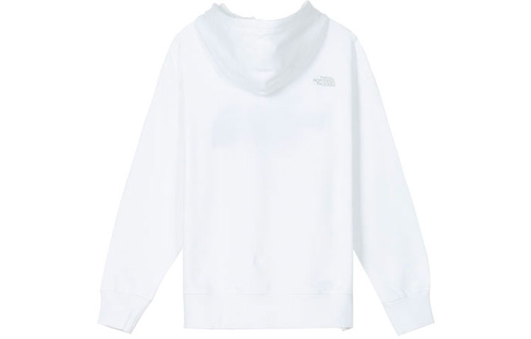 TNF Throwback Embroidered Pullover Hoodie Unisex White NF0A4NEQ-FN4 圖 3