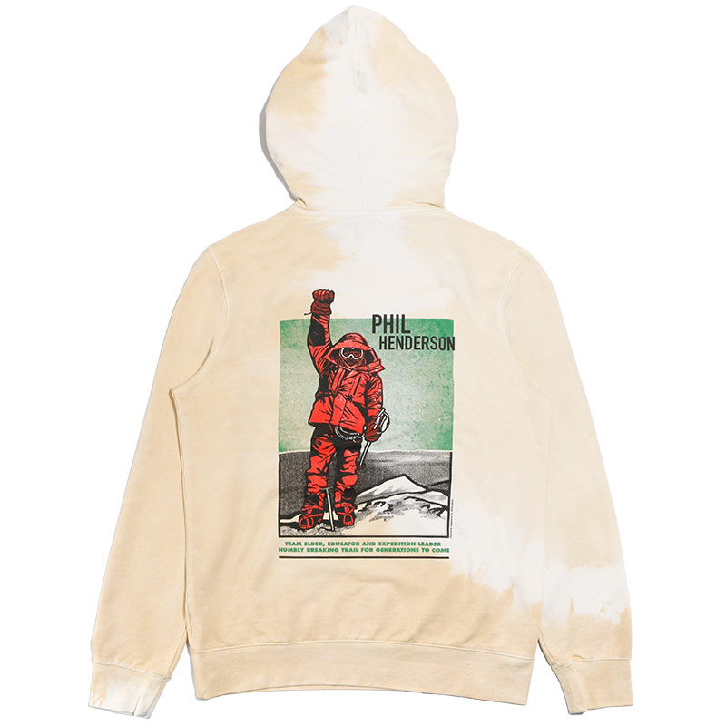 TNF Tie-Dye Washed Casual Hoodie Beige NF0A5J4T-4U0