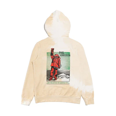 TNF Tie-Dye Washed Casual Hoodie Beige NF0A5J4T-4U0
