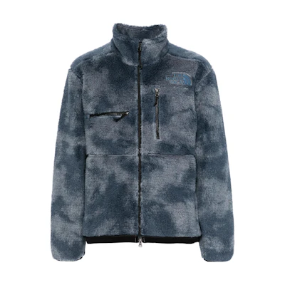 TNF Tie-Dye Zip-Up Jacket Men’s Indigo Blue Long Sleeve NF0A86ZWS-CO