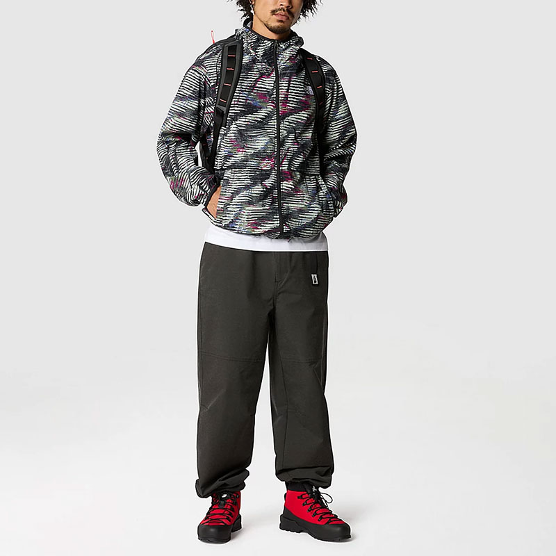 TNF TNF Easy Wind Full-Zip Hooded Jacket Black Logo Design NF0A8702-SIR 圖 5