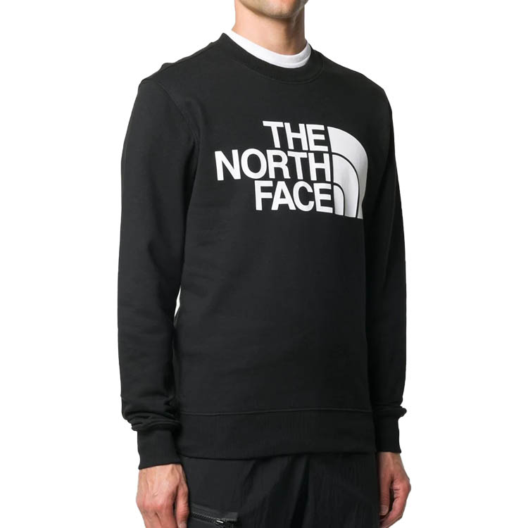 TNF TNF Logo Crewneck Sweatshirt Black Long Sleeve NF0A4M7W-JK3 圖 3
