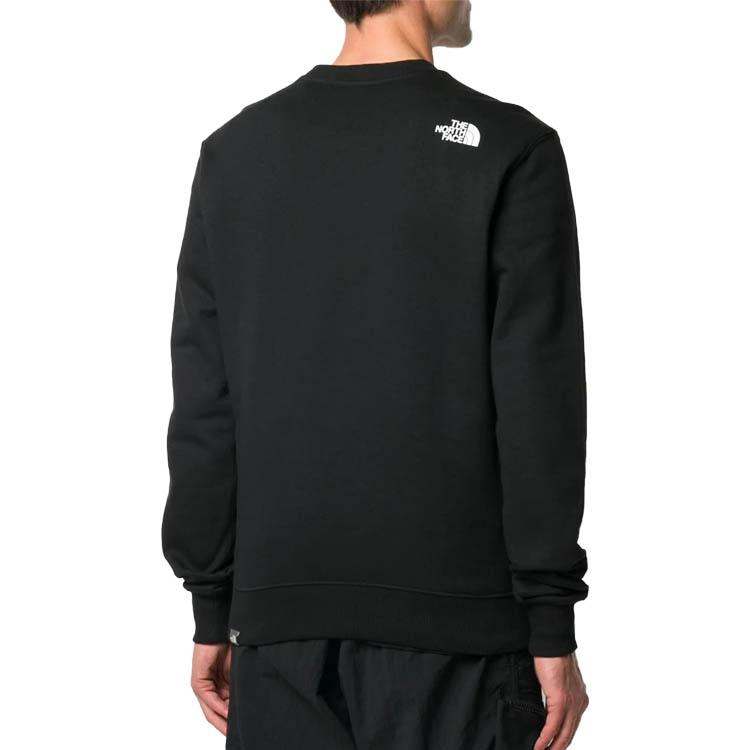 TNF TNF Logo Crewneck Sweatshirt Black Long Sleeve NF0A4M7W-JK3 圖 4