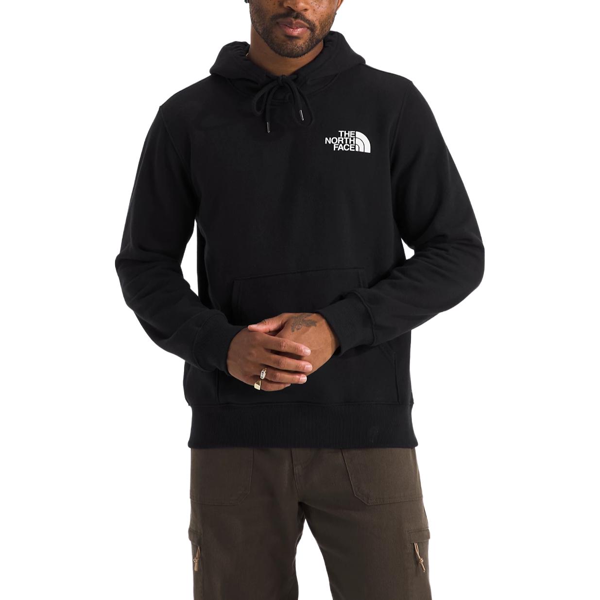 TNF TNF Van Pullover Hoodie Black Casual Long Sleeve Sweatshirt NF0A8CQX-JK3