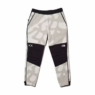 TNF TNF KAWS Colorblock Printed Casual Pants Black White Men’s. NF0A7WMC-8K4