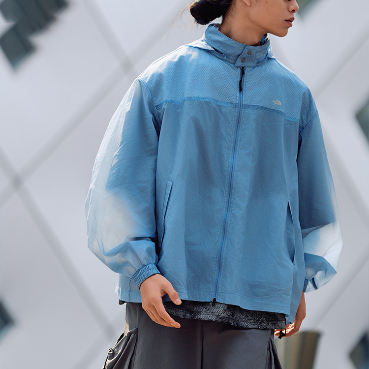 TNF Tokyo Design Lightweight Hooded Jacket Men’s Blue NF0A8ASR-QEO 圖 4