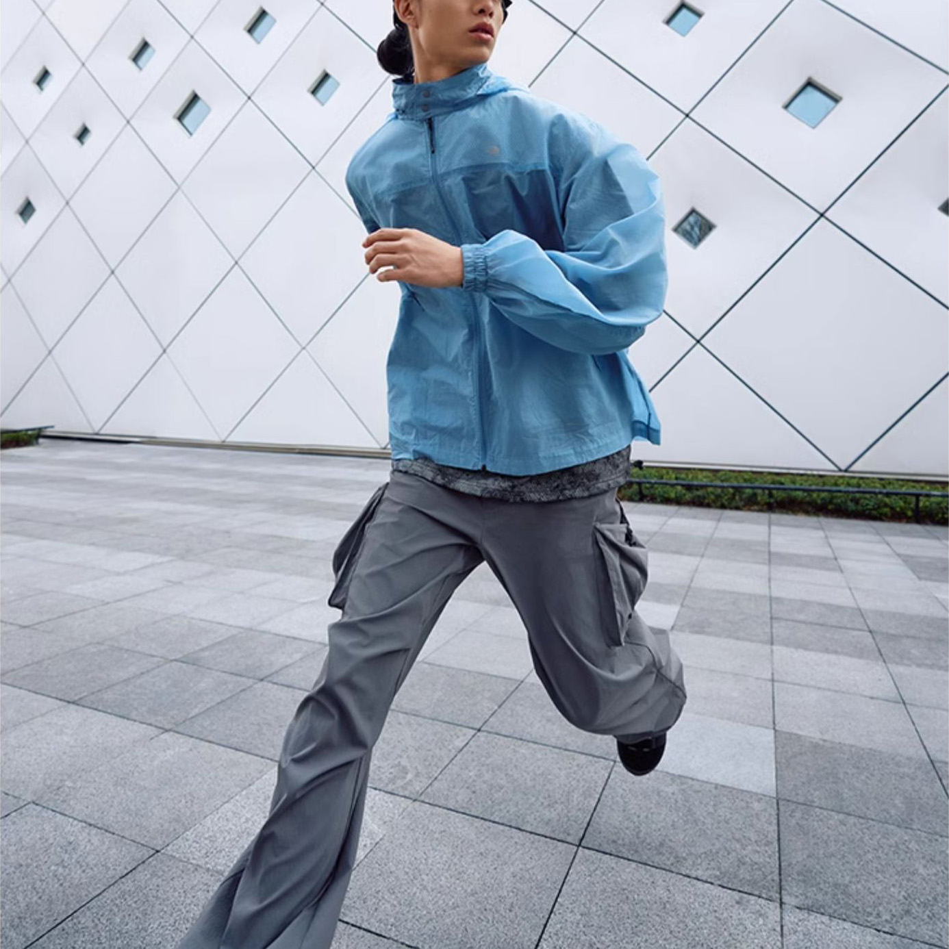 TNF Tokyo Design Lightweight Hooded Jacket Men’s Blue NF0A8ASR-QEO 圖 5