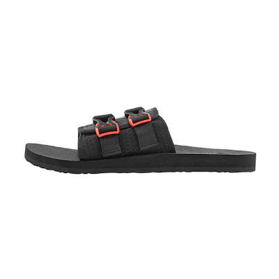 The North Face Trekking Base Camp Strap Slides 'Black Red'