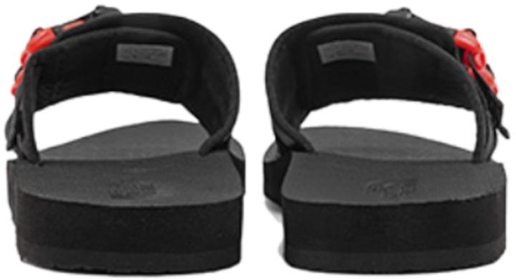 The North Face Trekking Base Camp Strap Slides 'Black Red' 819V-IH7 Shop The North Face Trekking Base Camp Strap Slides 'Black Red' 819V-IH7