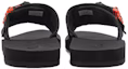 Shop The North Face Trekking Base Camp Strap Slides 'Hitam Merah' 819V-IH7