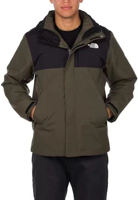 The North Face 三合一氣候外套 灰綠色 - 防水 保暖 NF0A52AN-21L Buy The North Face 三合一氣候外套 灰綠色 - 防水 保暖 NF0A52AN-21L