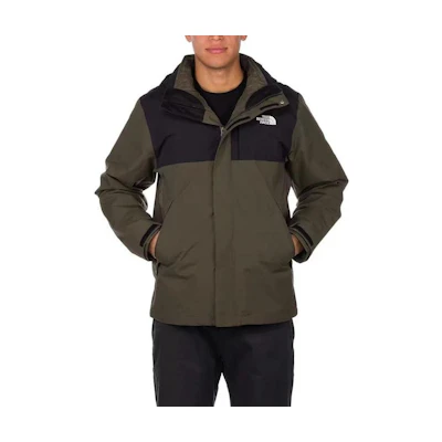 TNF Tri-Climate Jacket Gray Green - Waterproof, Insulated NF0A52AN-21L-正常