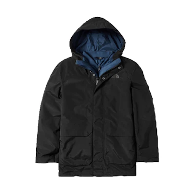 TNF Triclimate Jacket: Waterproof, Windproof, Insulated Unisex NF0A497S-JK3