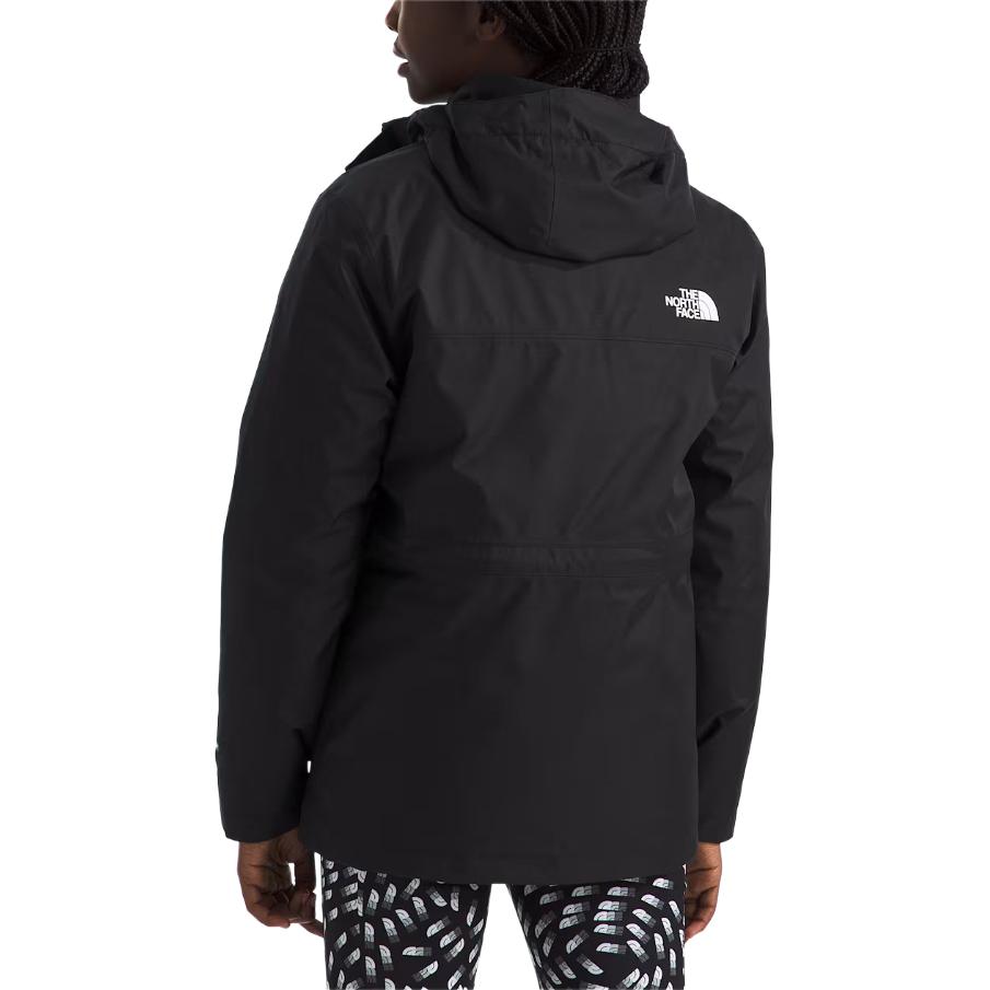 Details for 北面三合一青年黑色夹克 - 休闲保暖连帽外套 NF0A88V1-JK3