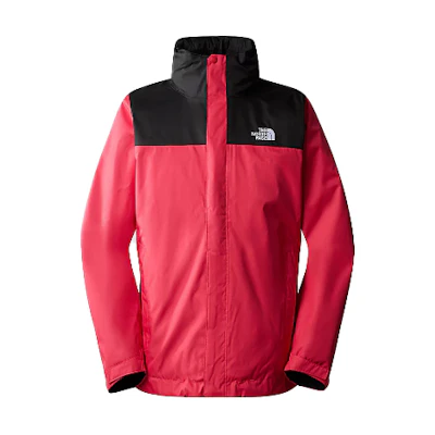 TNF TriClimiate Jacket Red/Black with Logo Design Nf00cg55oob