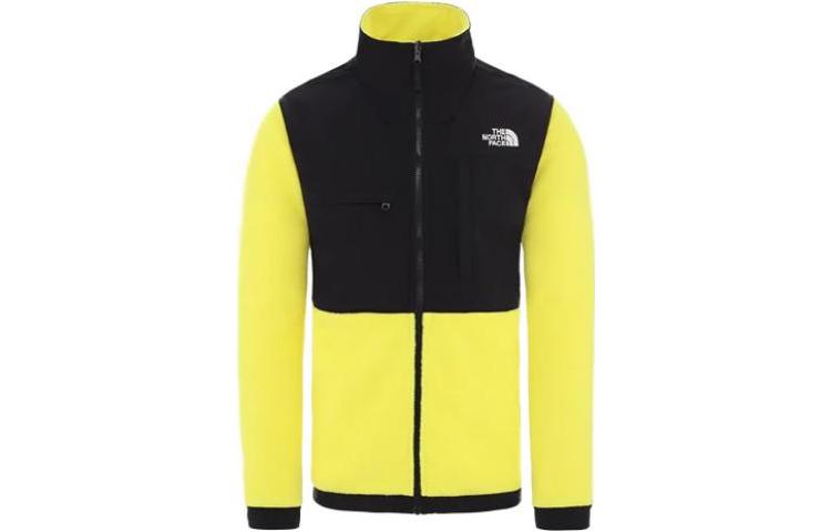 TNF Two-Tone Yellow Black Zip-Up Jacket NF0A3XAUDW9